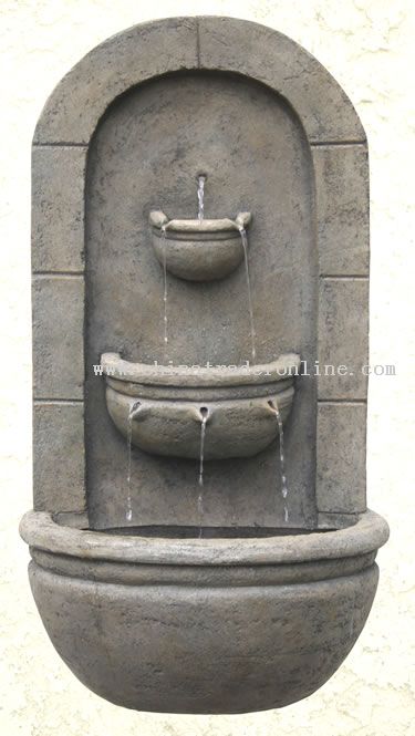 Milano Sandstone Finish Wall Fountain from China